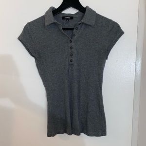 Express Females Polo Grey Size S